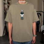 Life Work Korea Figure Hipdog Embroidered Tee