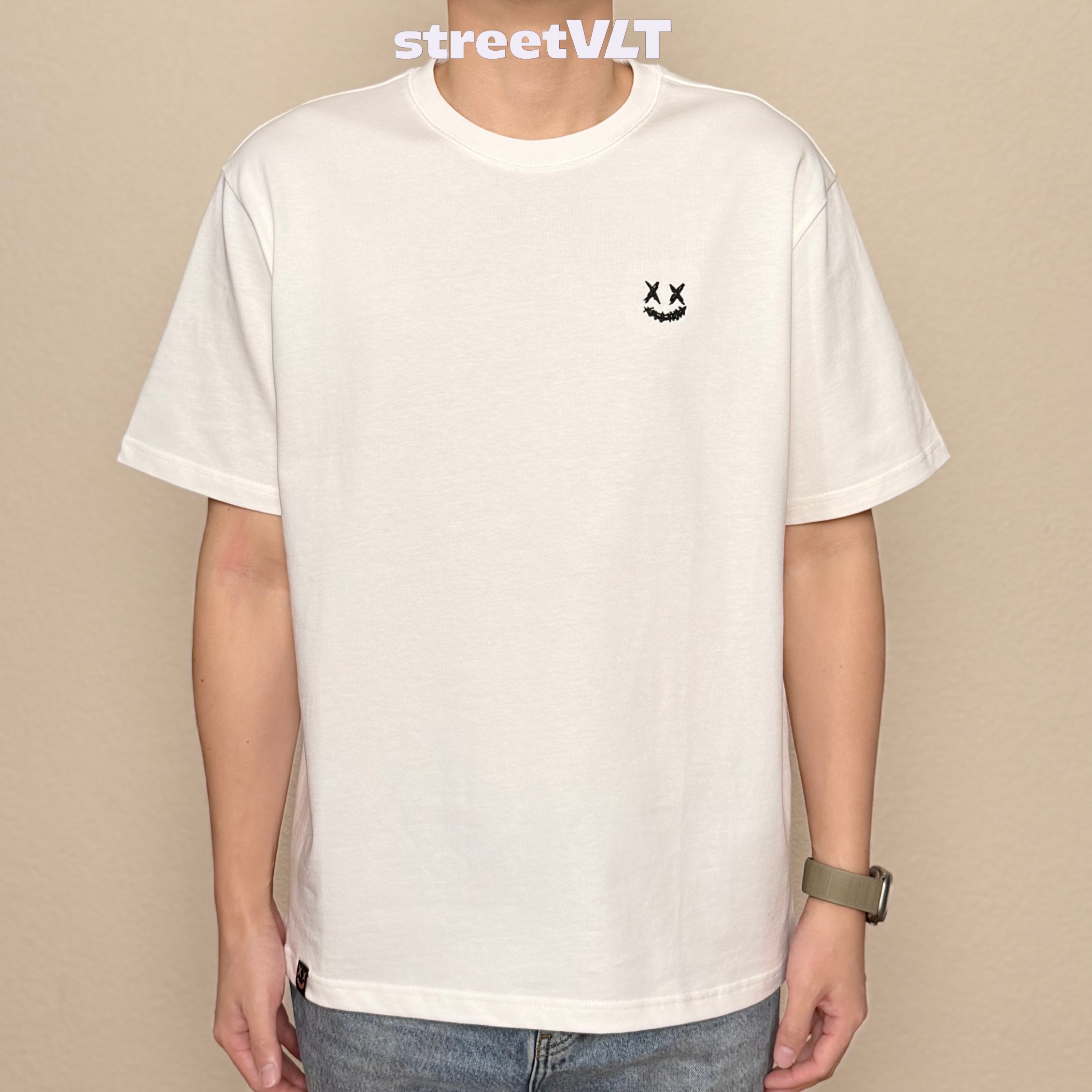 Ricky is Clown Basic Rip Logo Embroidered Tee