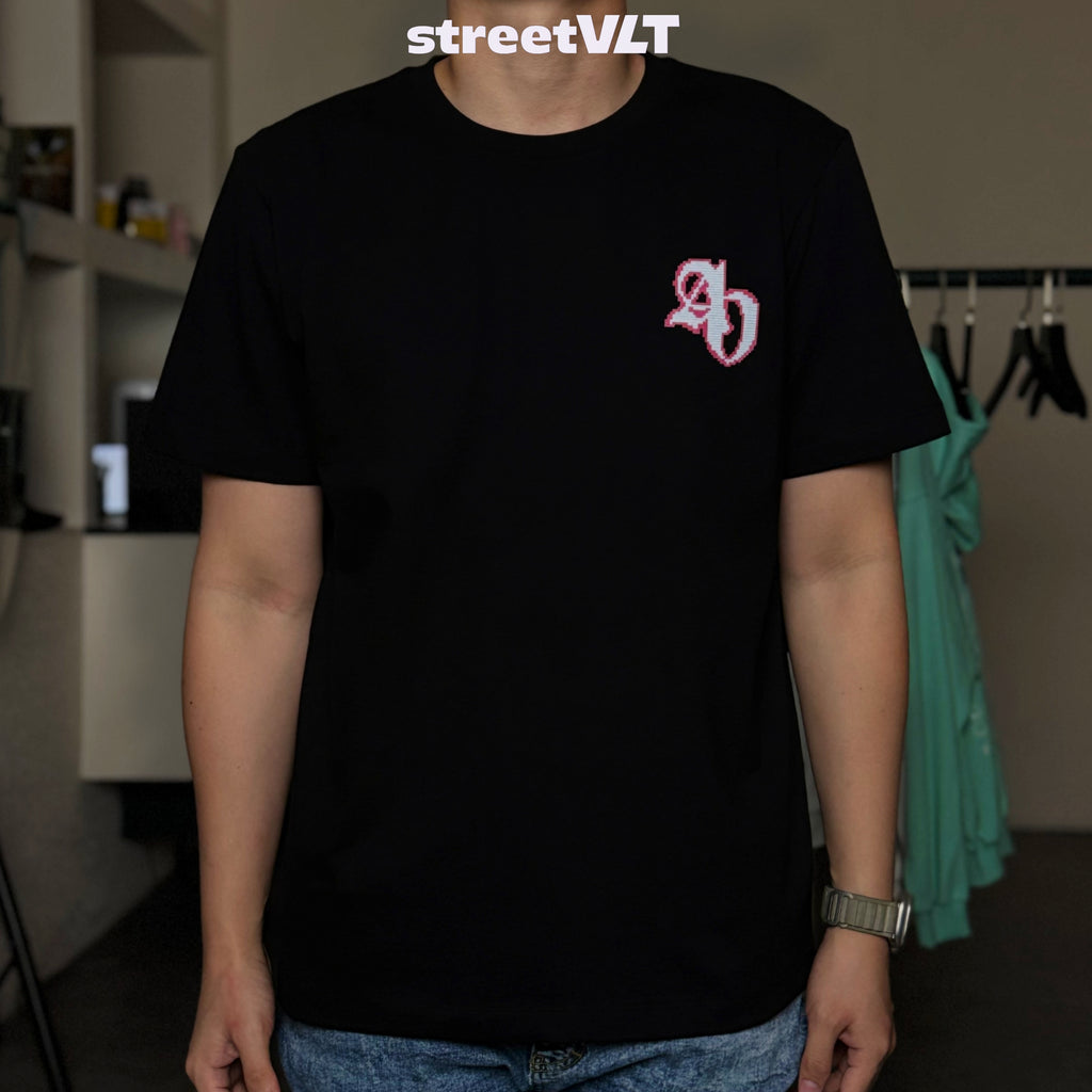 ADLV Block Pixel Logo Short Sleeve T-Shirt