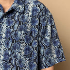 RIC Ricky is Clown Woven Snakeskin Shirt