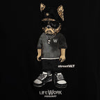 Life Work Korea Snap Hip Dog Tee