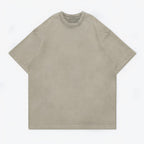 Gro Grocery Basic Washed Boxy Grey Olive Tee