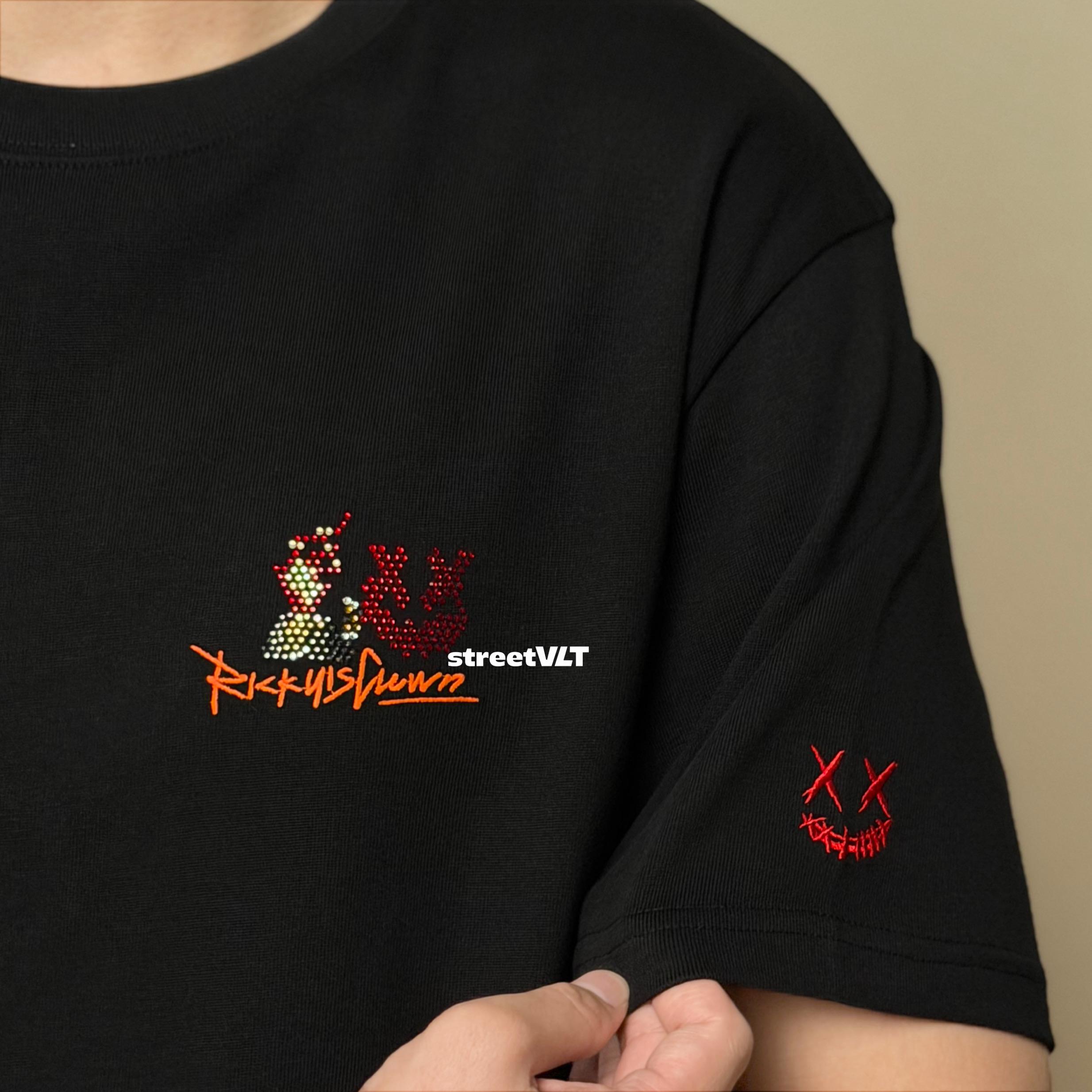 Ricky is Clown Flame Man Stones Tee