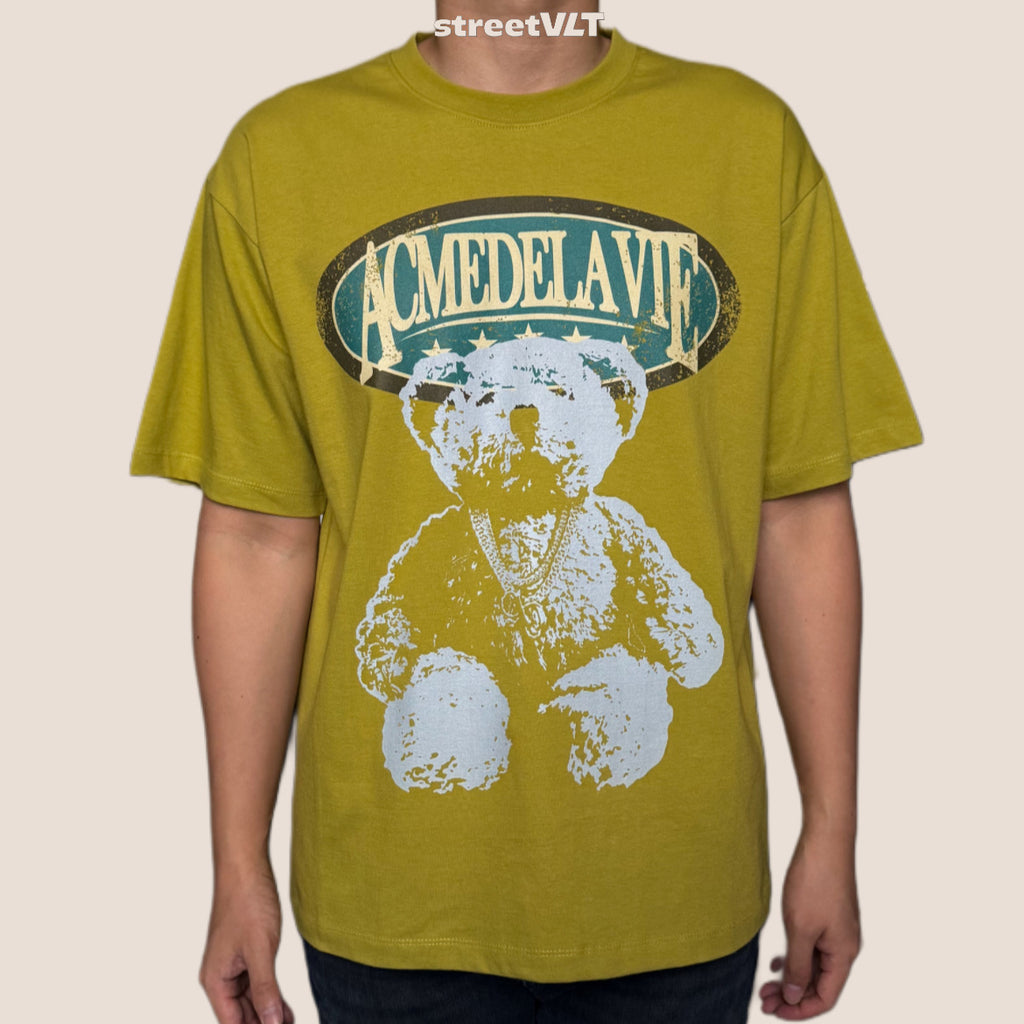 ADLV Vintage Overlap Bear Short Slevee T-Shirt