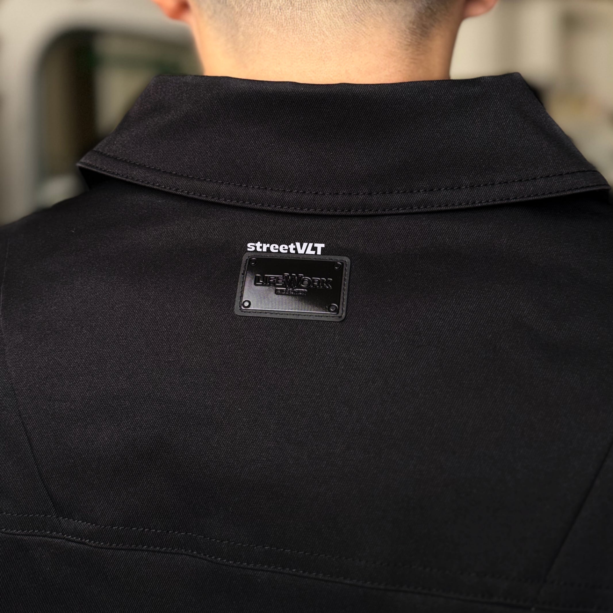 Life Work Korea Basic Collar Trucker Jacket Lifework Original