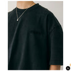 Gro Grocery x Roaring Century Washed  Graphic Invoice Tee