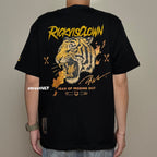 Ricky is Clown Golden Tiger Roar Embroidered Tee