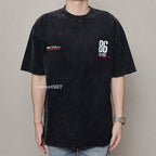 Gro Grocery Tarmac Initial D Takumi Fujiwara AE86 Washed Graphic Tee