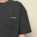 Gro Grocery Scene Painted Classic Washed Pocket Invoice Tee