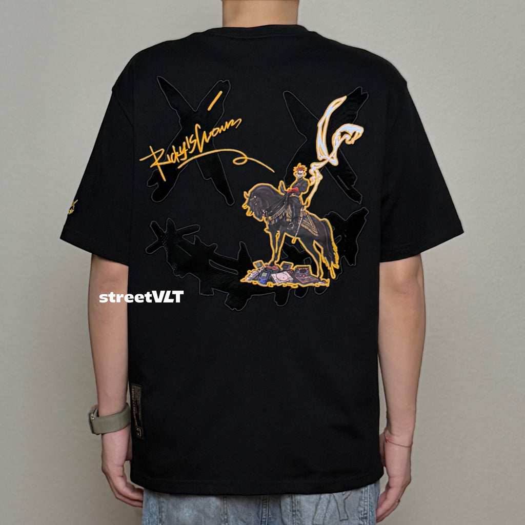 Ricky is Clown Shatters Illusions Mamba Embroidered Tee