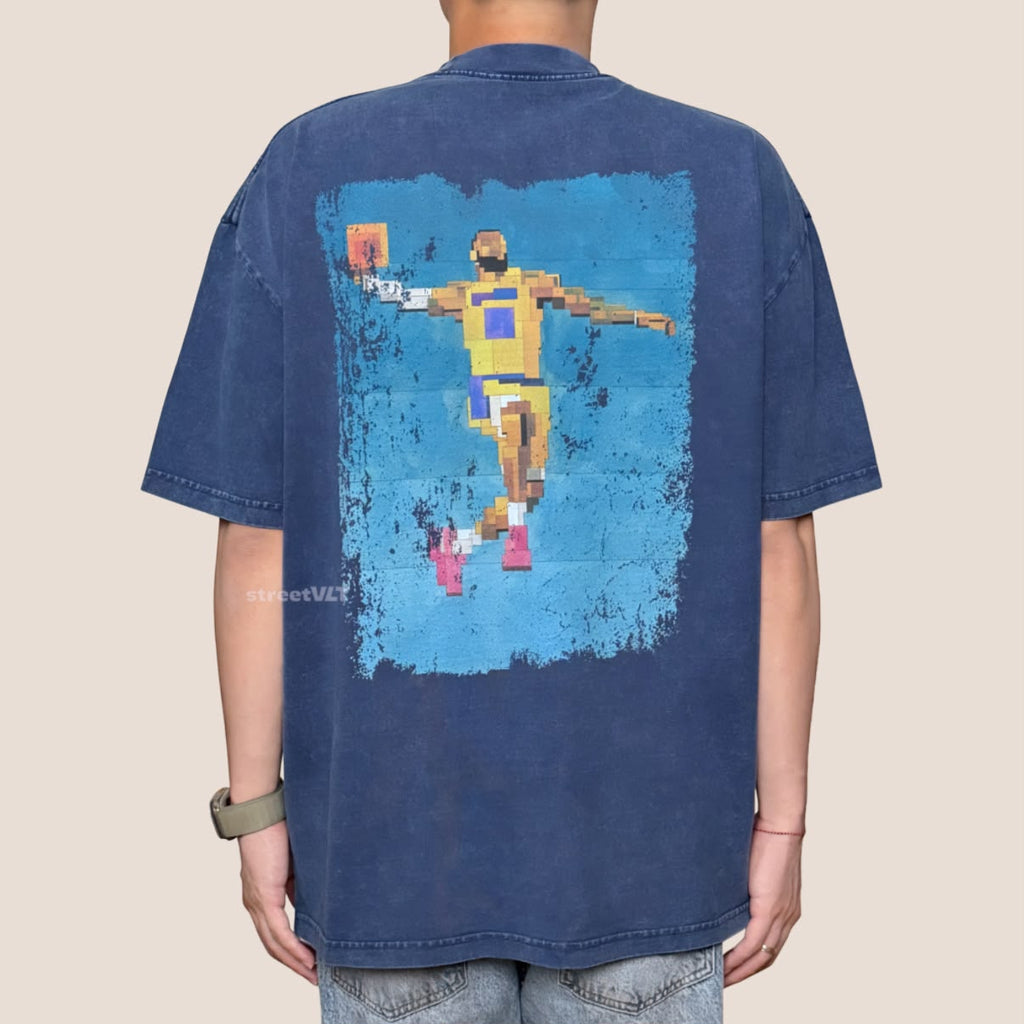 Gro Grocery The King Lebron by Adam Lister Washed Tee