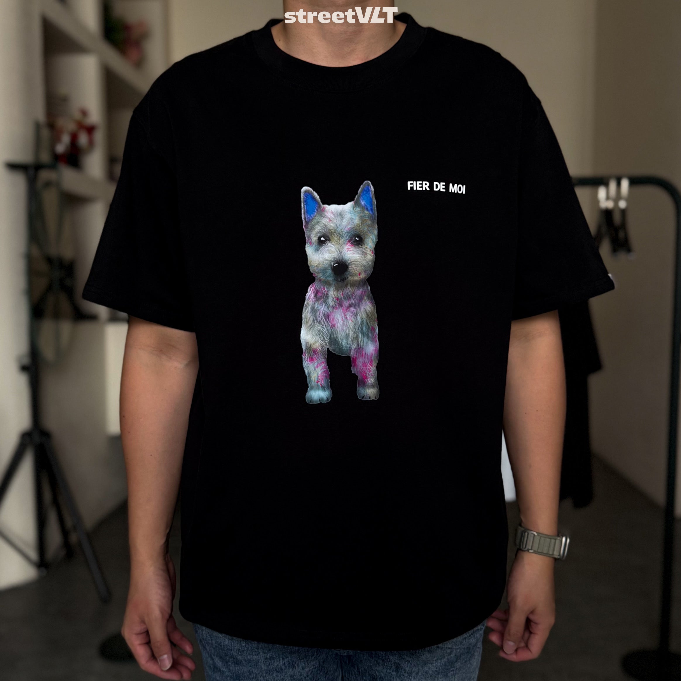 Fier De Moi Pawdy Tee