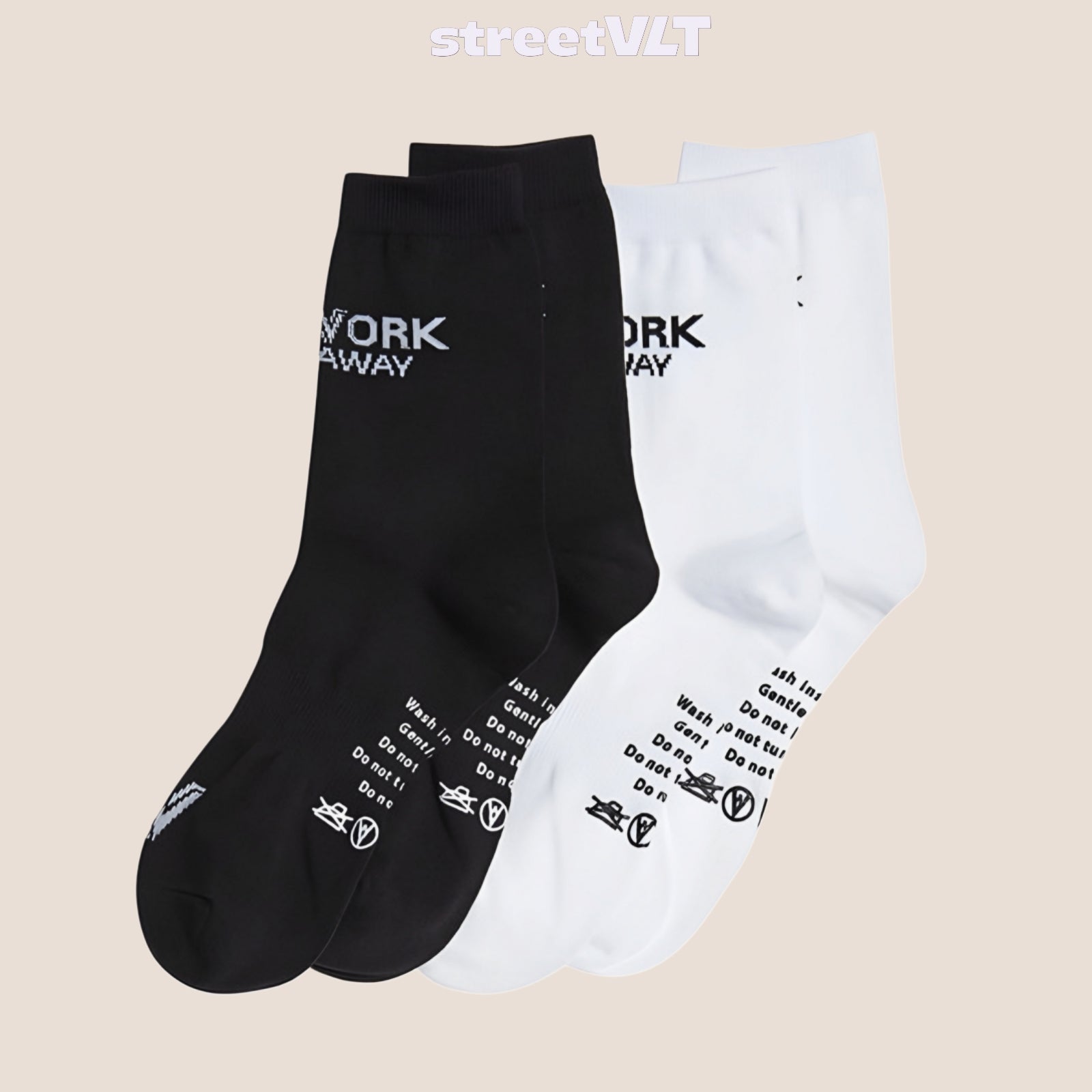 Life Work Korea Essential Logo Crew Socks