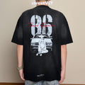 Gro Grocery Tarmac Initial D 86 vs FD Washed Graphic Tee