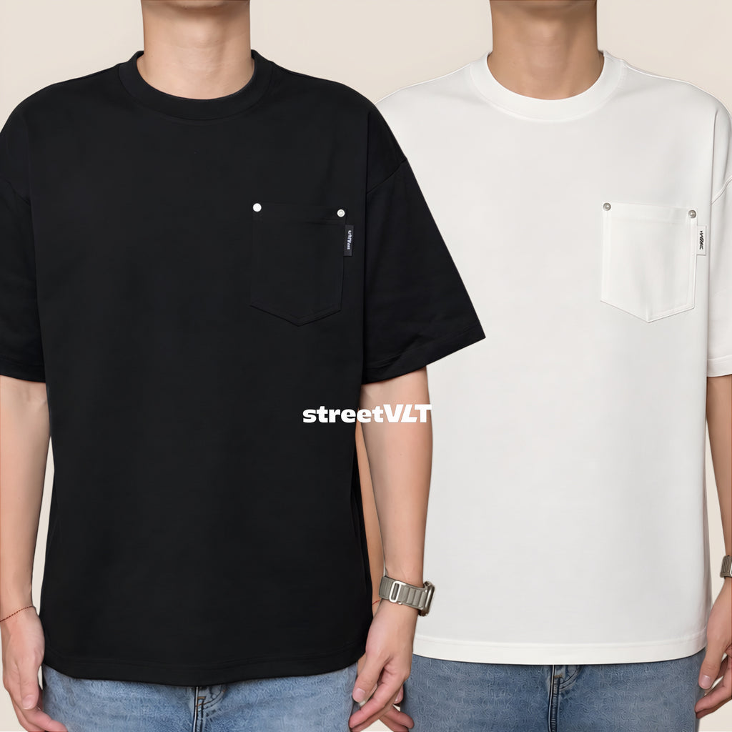 Life Work Korea Rivet Pocket Tee