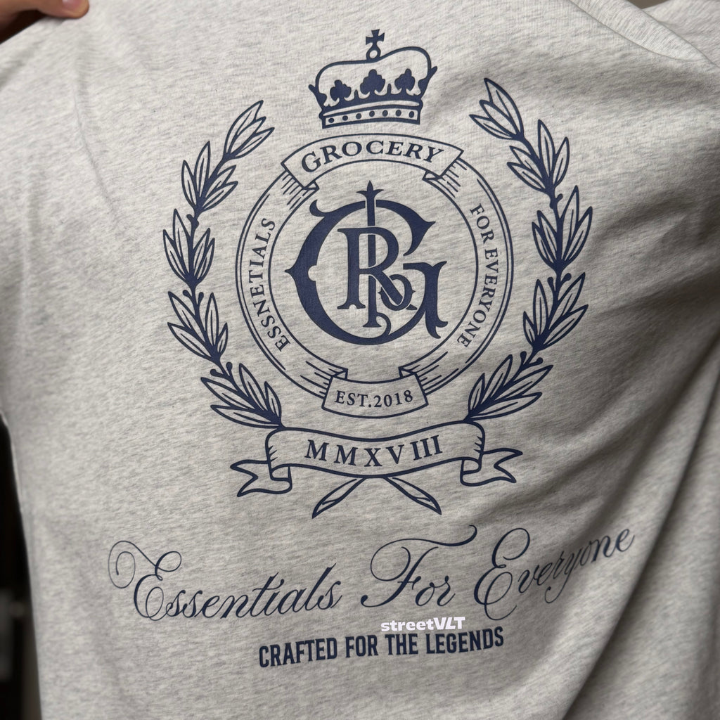 Gro Grocery College Emblem Graphic Tee