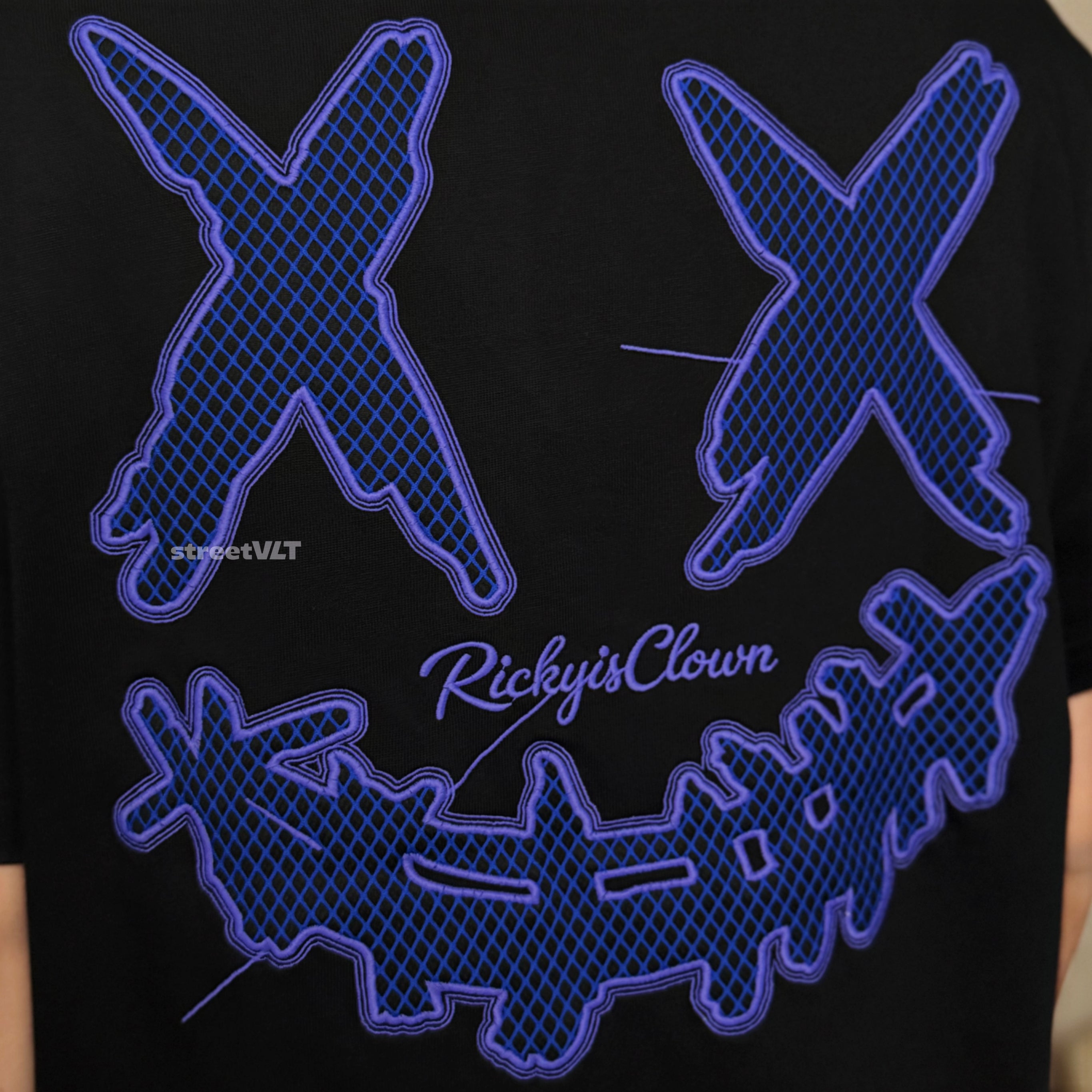 Ricky is Clown Dark Night Mesh Tee