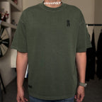 Life Work Korea Washed Small Logo Silicone Radog Tee