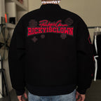 Ricky is Clown Leaf Clover Baseball Jacket