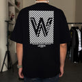 Life Work Korea W Stripe Logo Tee