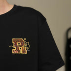 Ricky is Clown Sun Tribe Embroidered Applique Tee