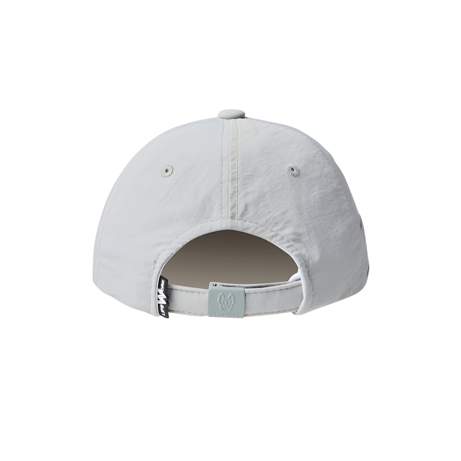 Life Work Korea Metal Washer Embroidered Light Grey Cap