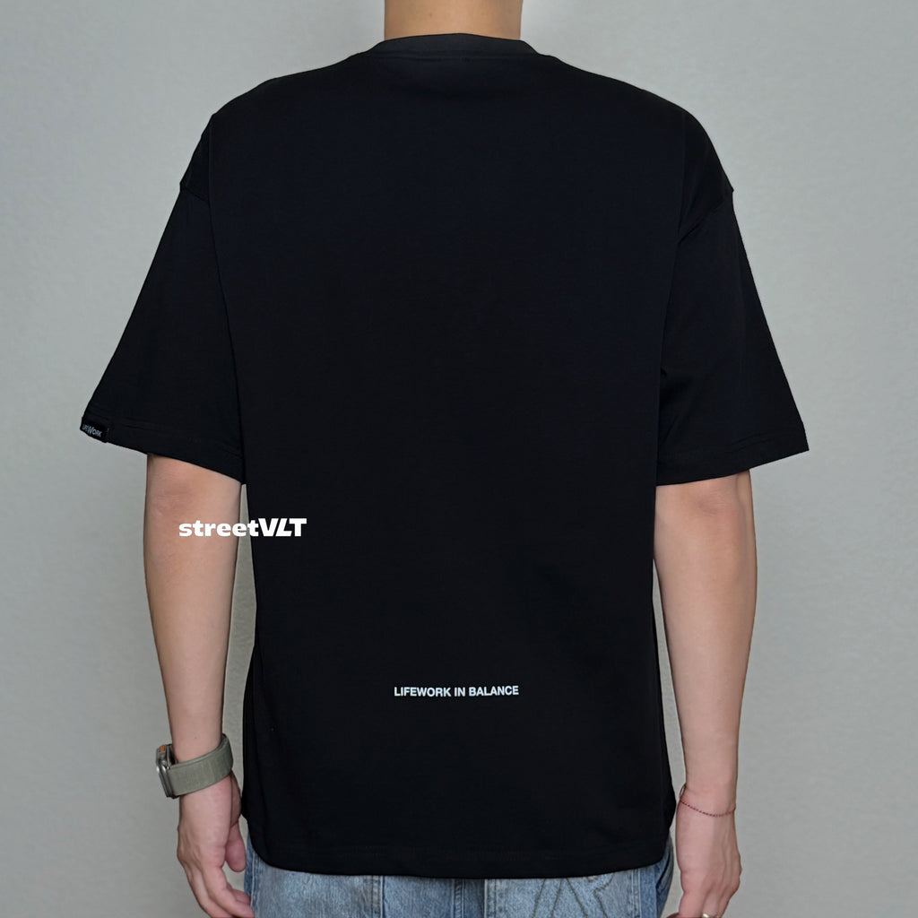 Life Work Korea Snapback Hipdog Tee