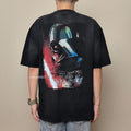 Gro Grocery X Star Wars X Hot Toys Washed Darth Vader Graphic Tee