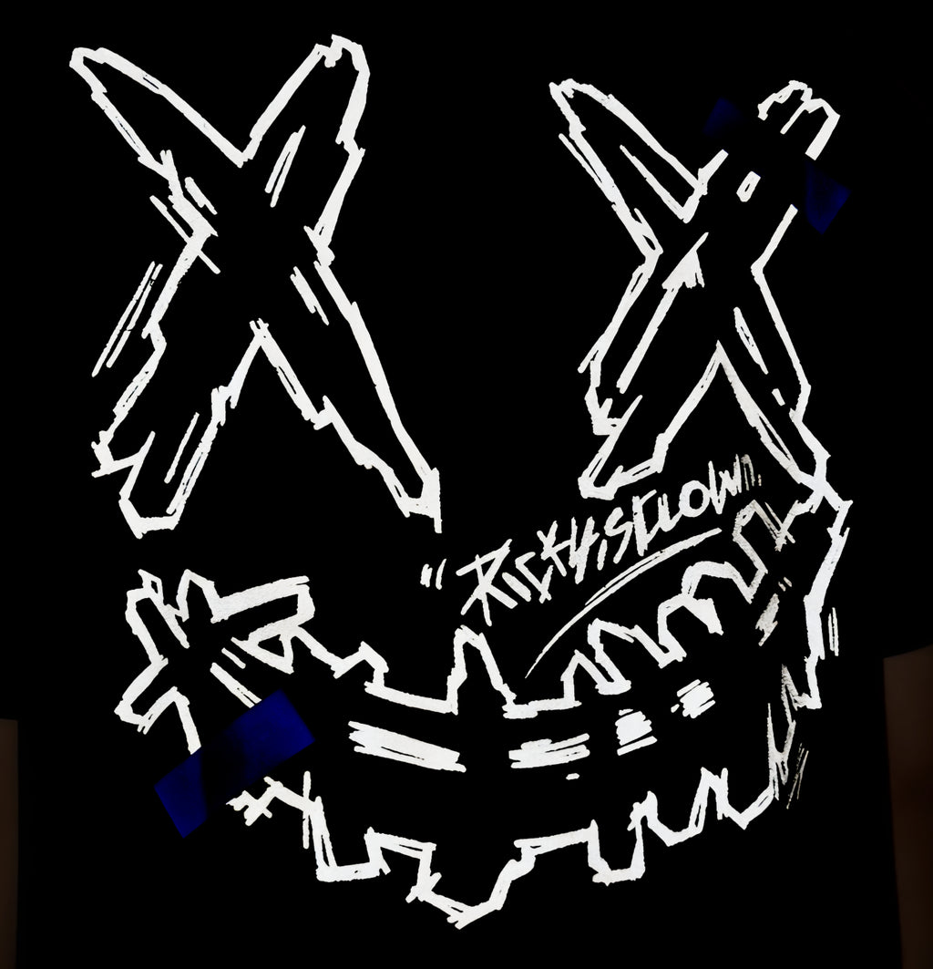 Ricky is Clown Photo Sticker Reflective Tee