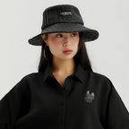Life Work Korea Rattan Webbing Raffia Bucket Hat