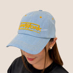 Life Work Korea Stitch Denim Soft Ball Cap
