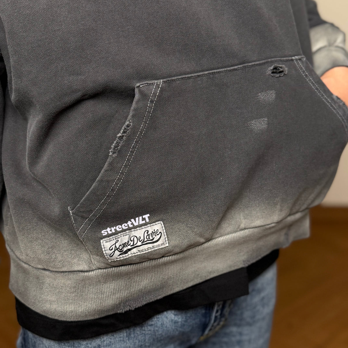 ADLV Distressed Hoodie