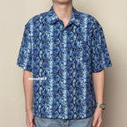 RIC Ricky is Clown Woven Snakeskin Shirt
