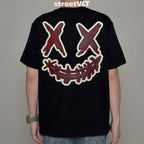 Ricky is Clown Overlapping Scarlet Tee