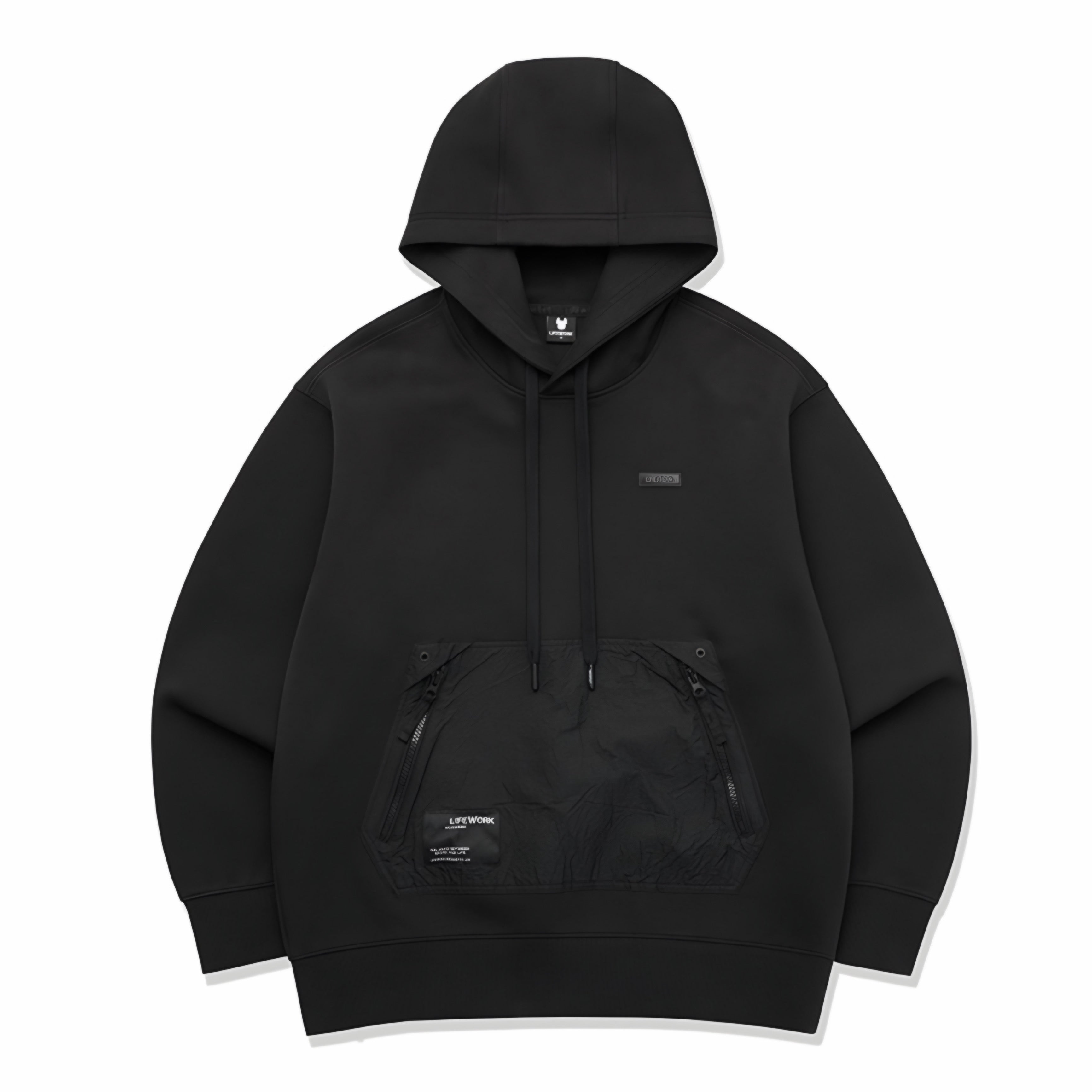 Life Work Korea Woven Pocket Hoodie