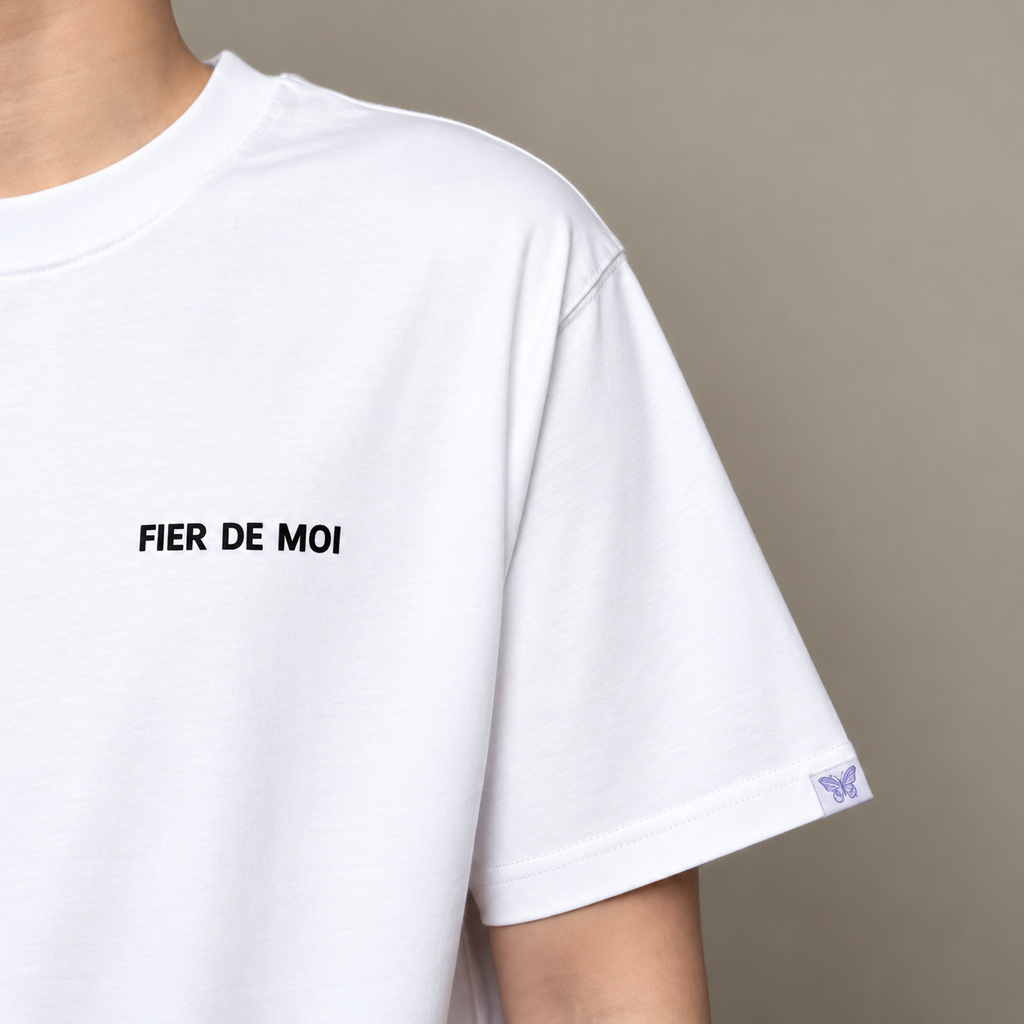 Fier De Moi Kite Whale Tee