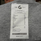 Gro Grocery 001 Invoice Grey Tee