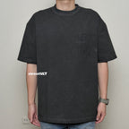 Gro Grocery Scene Painted Classic Washed Pocket Invoice Tee