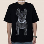Life Work Korea Big Radog Jet Black Tee