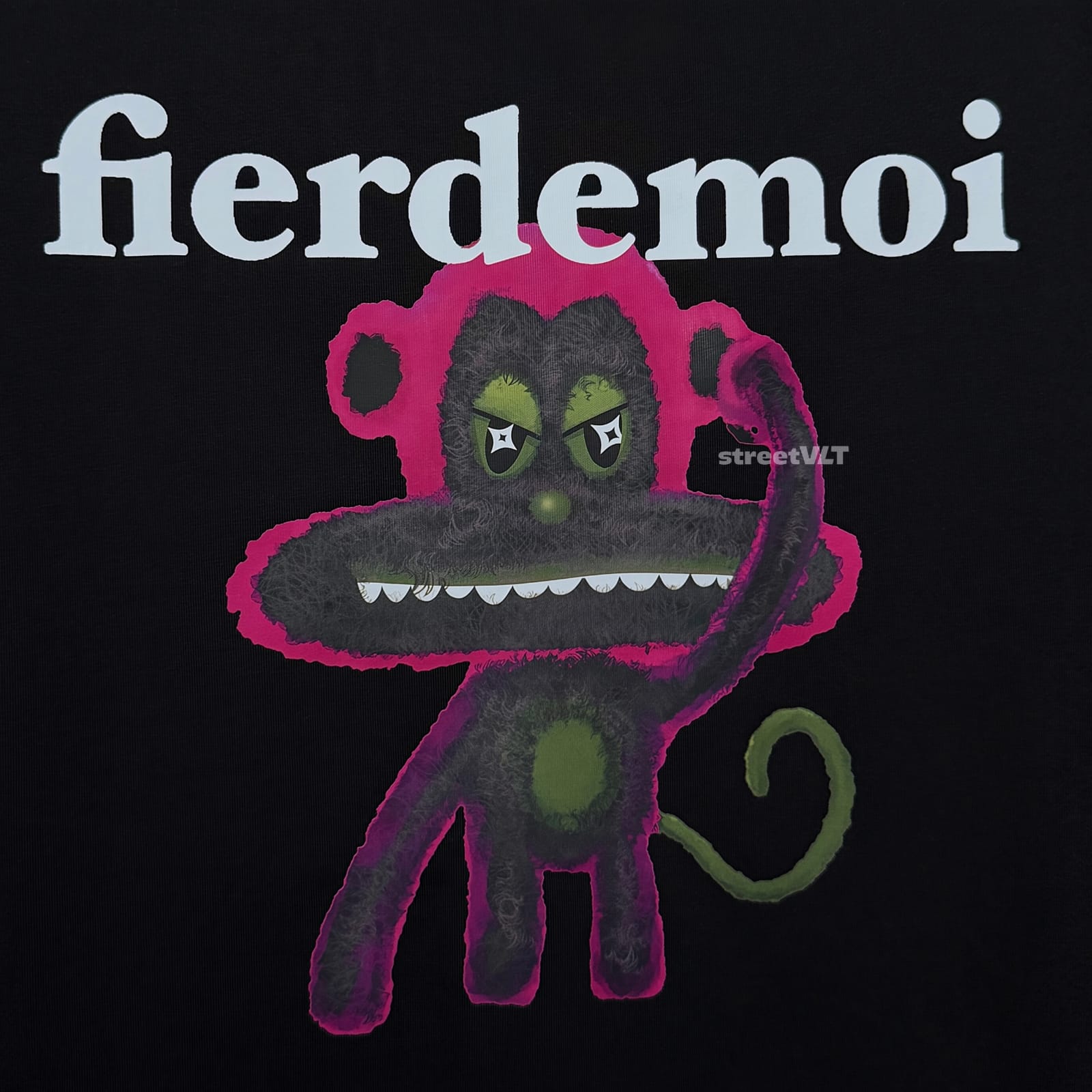 Fier De Moi Hi Monkey Tee
