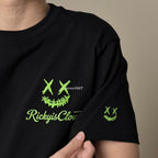 Ricky is Clown Dazzling Green Glow in the Dark Tee