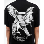 Represent UK Elegance In Motion Jet Black Tee