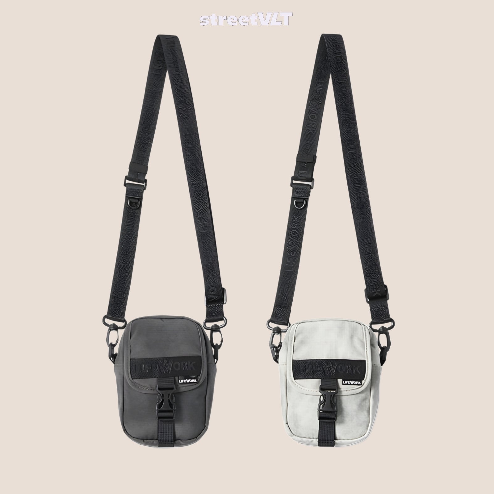 Life Work Korea Vintage Square Mini Crossbody Bag