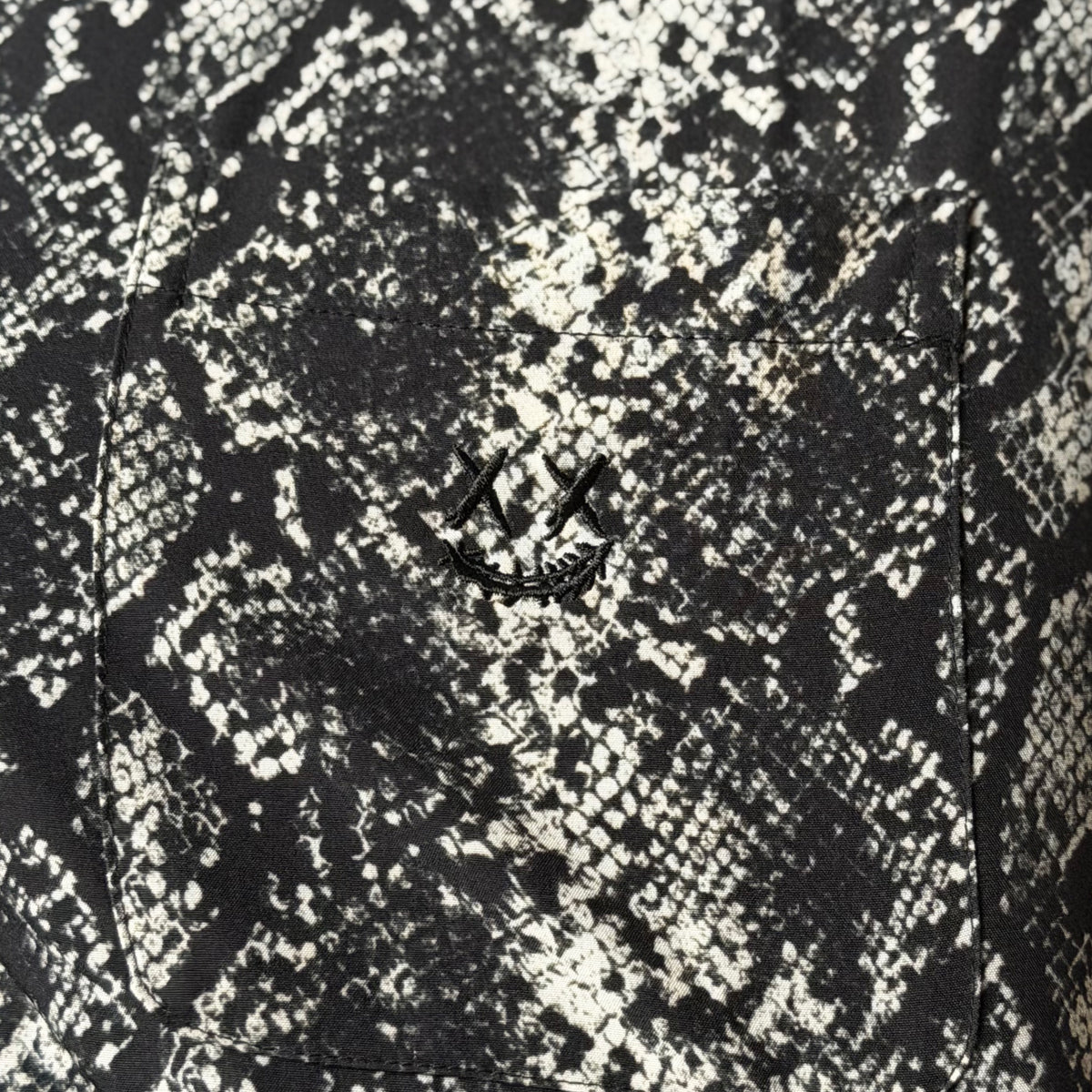 RIC Ricky is Clown Woven Snakeskin Shirt