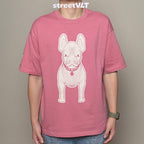 Life Work Korea Silket Big Radog Pink Tee Lifework Original