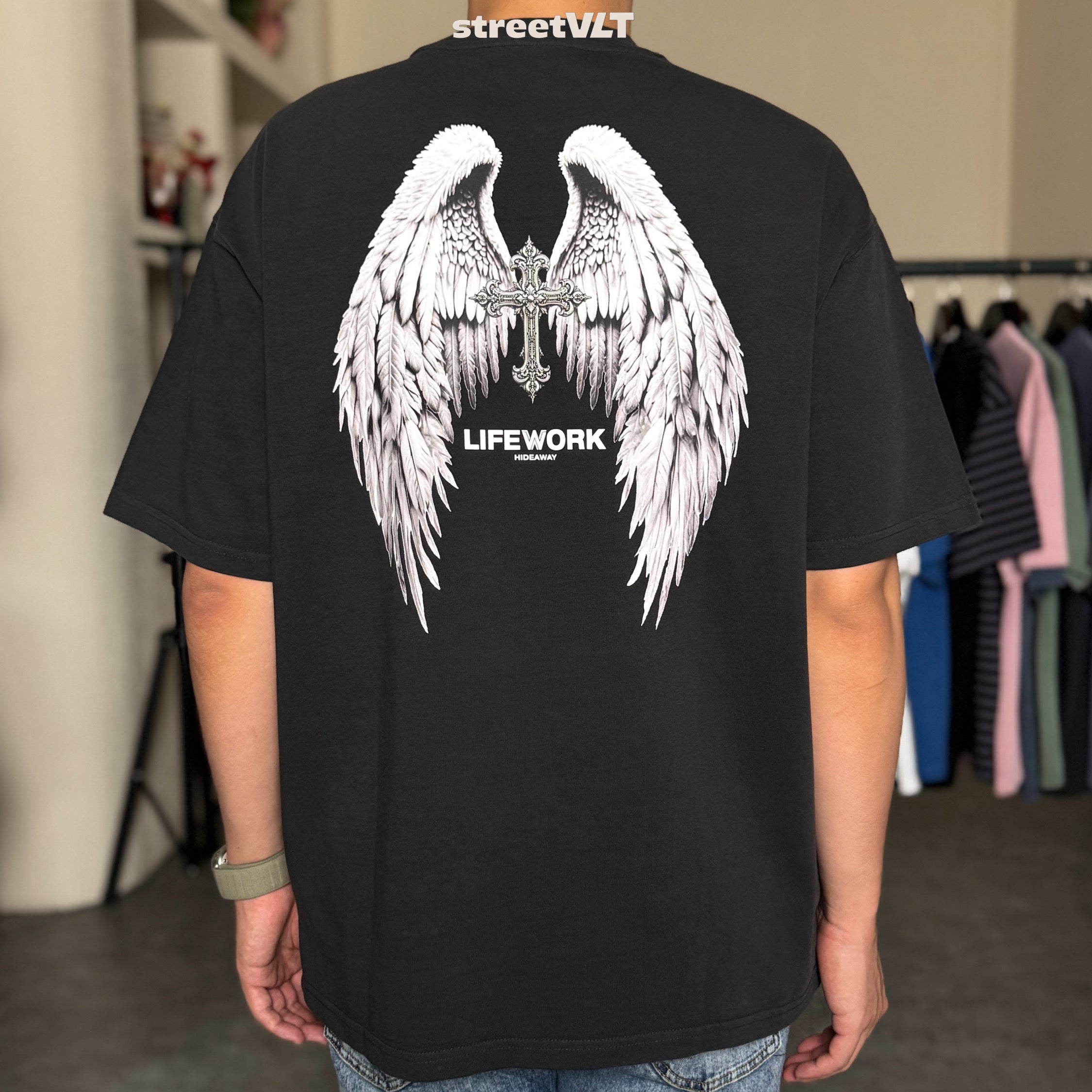 Life Work Korea Garment Chrome Tee Lifework Original