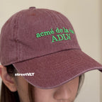ADLV Pigment Basic Big Logo Ball Cap Acme De La Vie