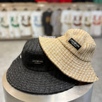 Life Work Korea Rattan Webbing Raffia Bucket Hat
