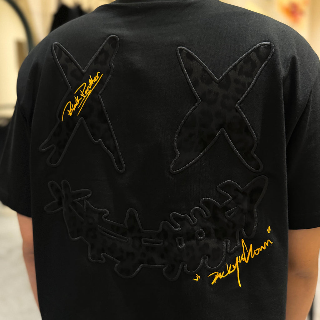 RIC Ricky is Clown Panther Puzzle Leather Mamba Tee Original