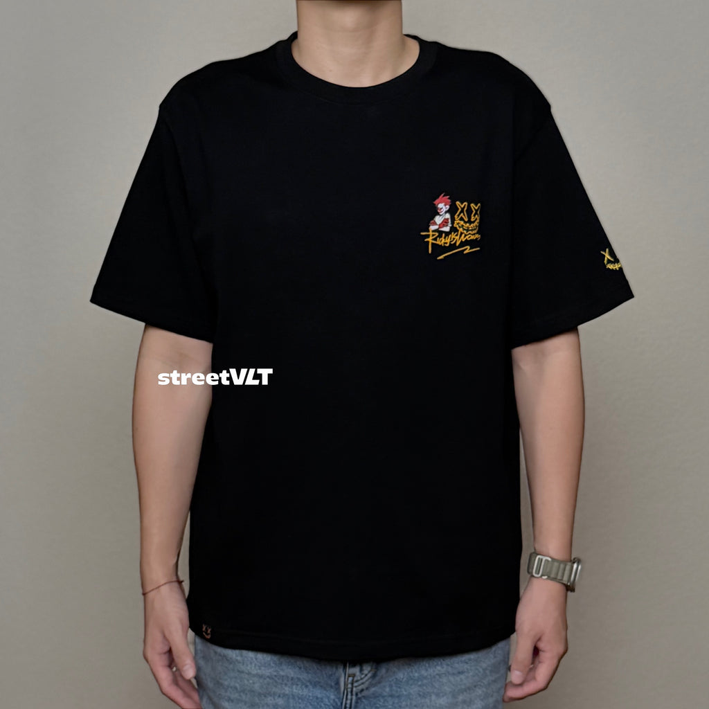 Ricky is Clown Shatters Illusions Mamba Embroidered Tee